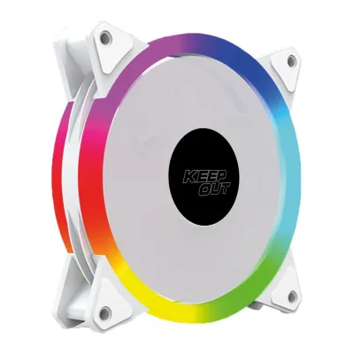 Ventilador Auxiliar Xfc-120Sr Argb Blanco Keepout