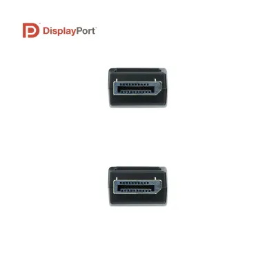 Nanocable Cable DisplayPort 1.4 Macho/Macho Negro 3 m Nanocable Cable DisplayPort 1.4 Macho/Macho Negro 3 m