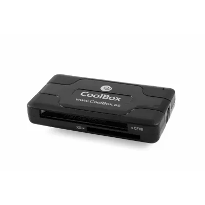 CoolBox CRE-050 Lector de Tarjetas USB 2.0 Negro CoolBox CRE-050 Lector de Tarjetas USB 2.0 Negro