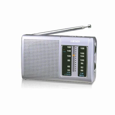 Radio Am/Fm Goal Gris Haeger