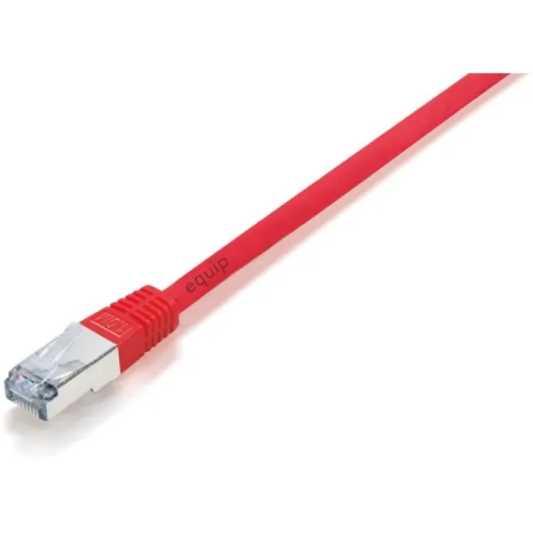 Equip Cable de Red RJ45 F/UTP Cat.5e Rojo 1m
