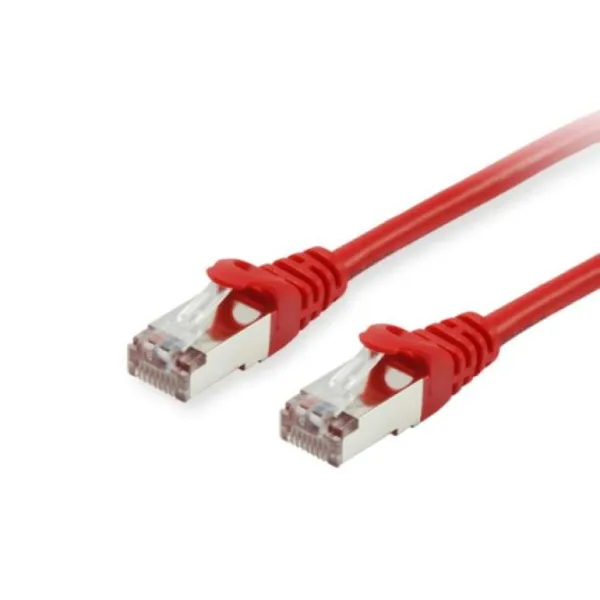 Equip Cable de Red RJ45 S/FTP Apantallado Cat.6A Rojo 1m