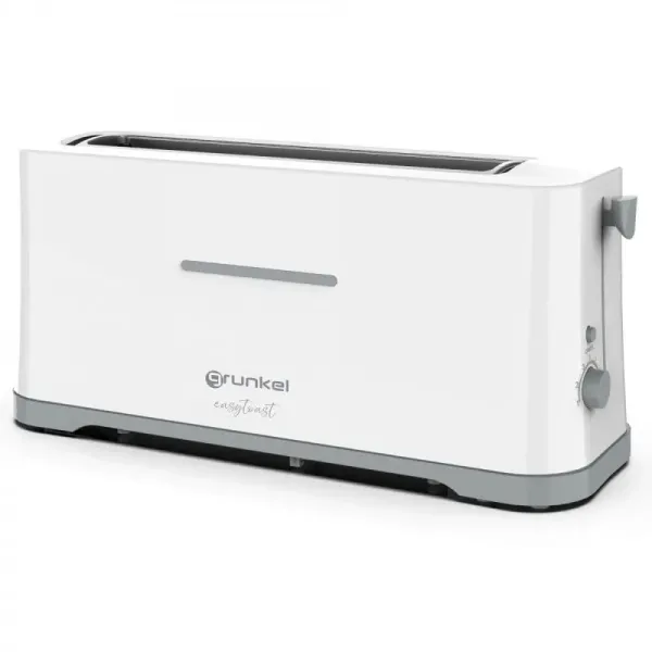 Grunkel TS-40 EASYTOAST Tostador de Ranura Extra Ancha 980W Blanco