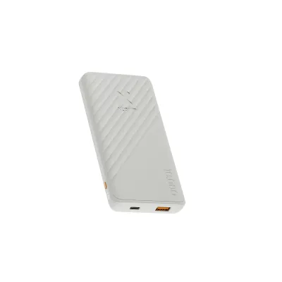 Xtorm 15W FastCharge Go2 Powerbank 10.000 - Blanco ceniza