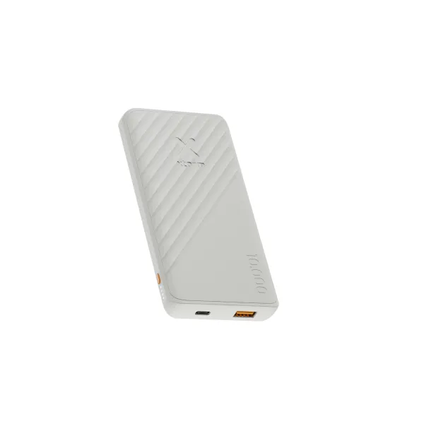 Xtorm 15W FastCharge Go2 Powerbank 10.000 - Blanco ceniza