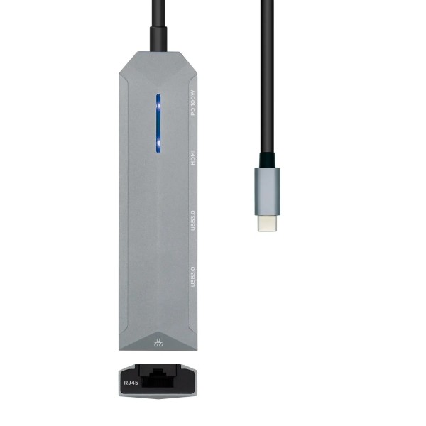 Cargador de Portátil TooQ TQLC-65BS02AT/ 65W/ Automático/ 8 Conectores/ Voltaje 18.5-20V/ 1 USB