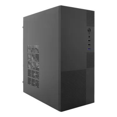 Caja Microatx M440 Fa/500Gr Negro Coolbox Caja Microatx M440 Fa/500Gr Negro Coolbox