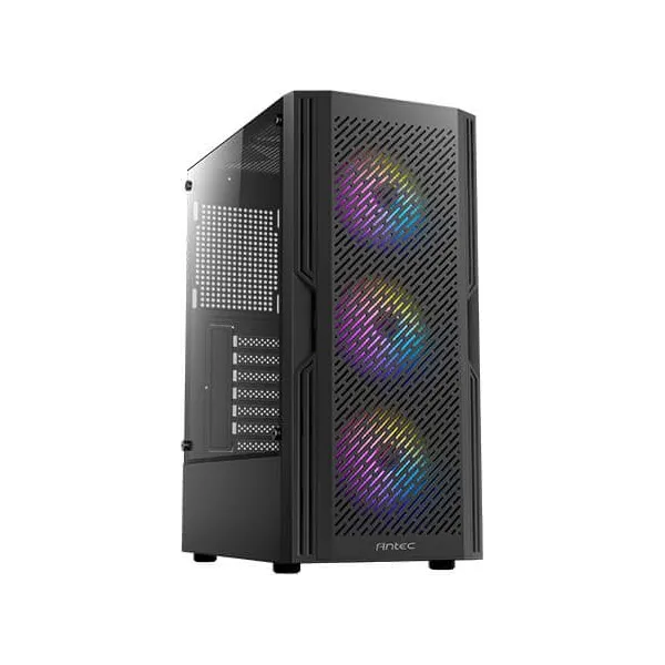 Antec AX20 Midi Tower Cristal Templado USB 3.0 FRGB Negra