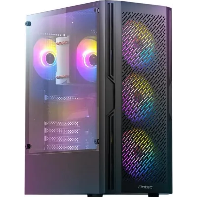 Antec AX20 Midi Tower Cristal Templado USB 3.0 FRGB Negra Antec AX20 Midi Tower Cristal Templado USB 3.0 FRGB Negra