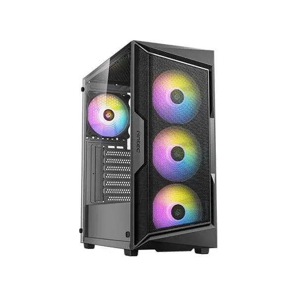 Antec AX61 Elite Midi Tower Cristal Templado ARGB USB 3.0 Negra
