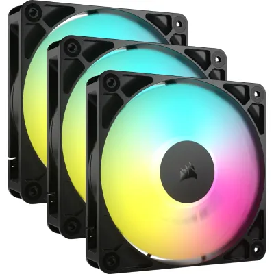 Corsair RS120 ARGB Pack Triple Ventilador Suplementario PWM Corsair RS120 ARGB Pack Triple Ventilador Suplementario PWM