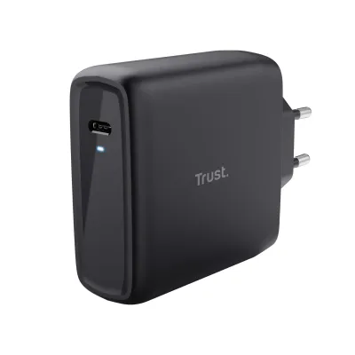 Trust Maxo Cargador 100W 75% de Material Reciclado Negro