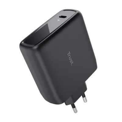 Trust Maxo Cargador 100W 75% de Material Reciclado Negro