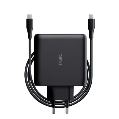 Trust Maxo Cargador 100W 75% de Material Reciclado Negro