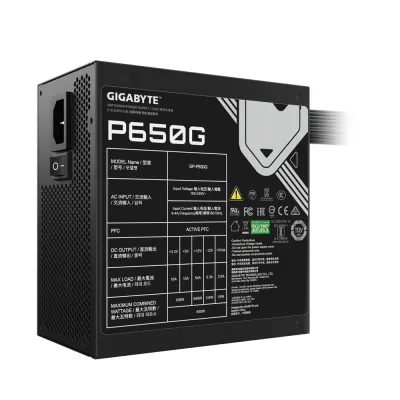 Fuente Alimentación Gigabyte GP-P650G Fuente de Alimentación