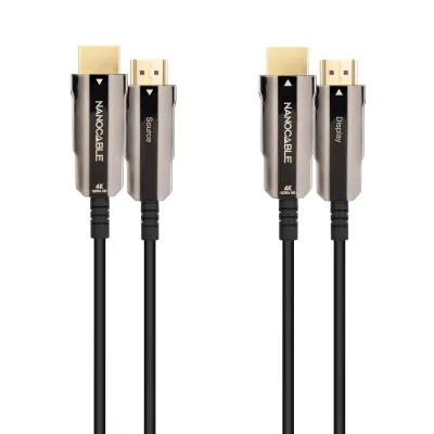 Nanocable Cable HDMI 2.0 AOC 4K Macho/Macho 50m Negro