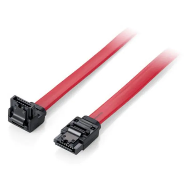 Equip Cable SATA3 Macho a SATA3 Acodado Macho 0.5m