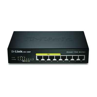 D-Link DGS-1008P Switch 8 Puertos D-Link DGS-1008P Switch 8 Puertos