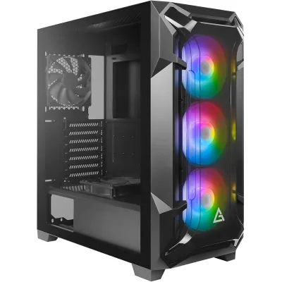 Antec DF600 Flux RGB ATX Cristal Templado USB 3.0 Negra