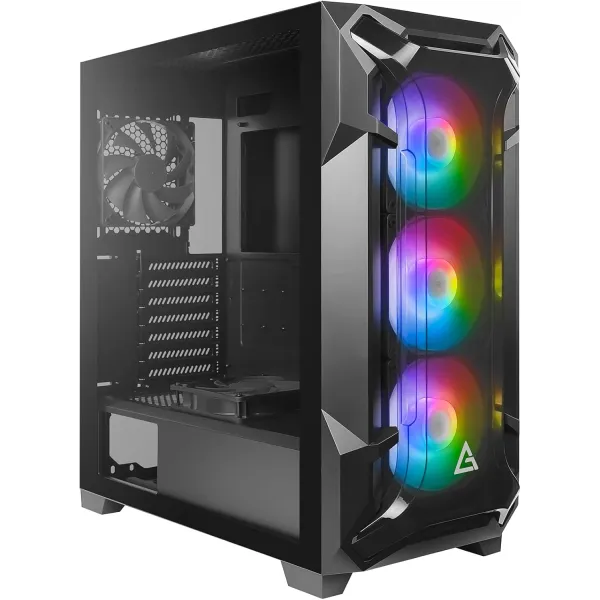 Antec DF600 Flux RGB ATX Cristal Templado USB 3.0 Negra