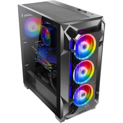 Antec DF600 Flux RGB ATX Cristal Templado USB 3.0 Negra