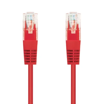 Nanocable Cable de Red RJ-45 UTP AWG24 Cat.6 1m Rojo Nanocable Cable de Red RJ-45 UTP AWG24 Cat.6 1m Rojo