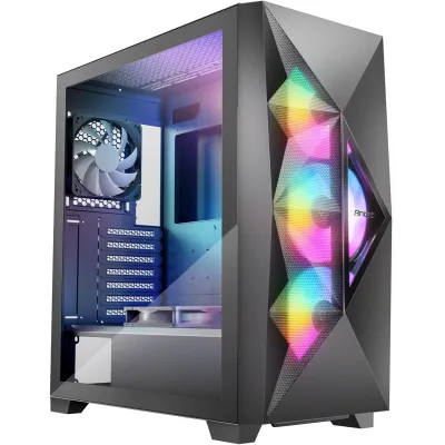 Antec DF800 Flux RGB ATX Cristal Templado USB 3.0 Negra