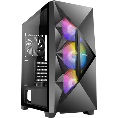 Antec DF800 Flux RGB ATX Cristal Templado USB 3.0 Negra