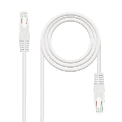 Nanocable Cable de Red RJ-45 UTP AWG24 Cat.6 1m Blanco Nanocable Cable de Red RJ-45 UTP AWG24 Cat.6 1m Blanco