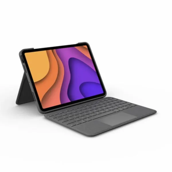Logitech Folio Touch Funda con Teclado Oxford Grey para iPad Air 4/5 Generación
