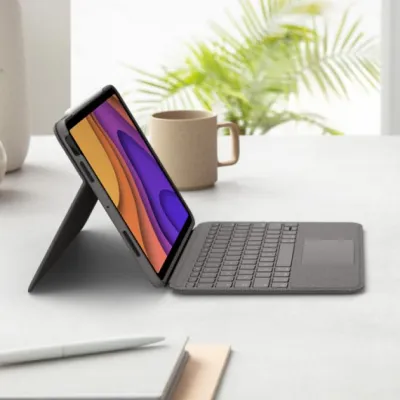 Logitech Folio Touch Funda con Teclado Oxford Grey para iPad