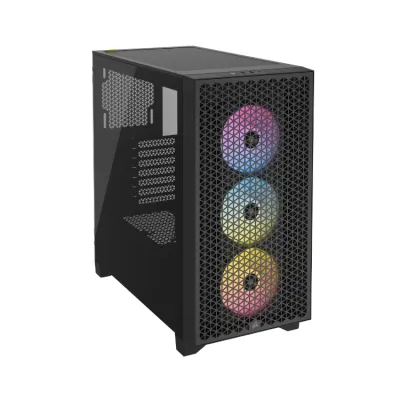 Corsair 3000D RGB AIRFLOW Cristal Templado USB 3.2 Negra Corsair 3000D RGB AIRFLOW Cristal Templado USB 3.2 Negra