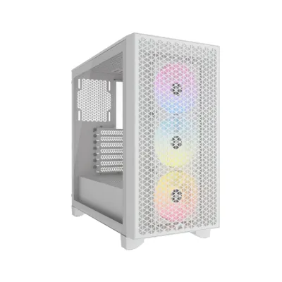 Corsair 3000D RGB AIRFLOW Cristal Templado USB 3.2 Blanca Corsair 3000D RGB AIRFLOW Cristal Templado USB 3.2 Blanca