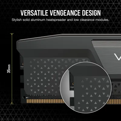 Corsair Vengeance Black KIT 32GB DDR5 a 5600MHz CL40 1.25v XMP Corsair Vengeance Black KIT 32GB DDR5 a 5600MHz CL40 1.25v XMP