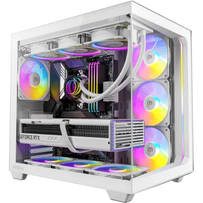 Antec C5 ARGB Blanca ATX Cristal Templado USB-C