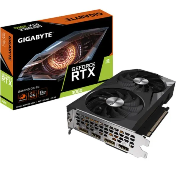 Gigabyte GeForce RTX 3060 Gaming OC 8GB GDDR6 Rev. 2.0