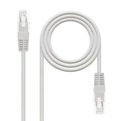 Nanocable Cable de Red Latiguillo RJ45 CAT.6 UTP AWG24 Gris 25 m Nanocable Cable de Red Latiguillo RJ45 CAT.6 UTP AWG24 Gris 25 m