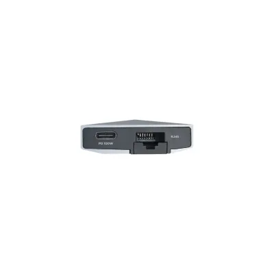 Aisens Docking USB-C 3.2 Multipuerto Gris