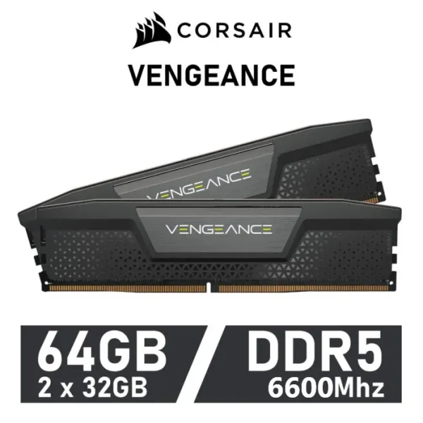 Corsair Vengeance KIT 64GB DDR5 a 6600MHz CL32 XMP 3.0 (2x32GB)