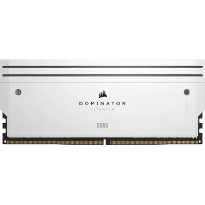 Corsair Dominator Titanium RGB White KIT 32GB DDR5 a 6600MHz Corsair Dominator Titanium RGB White KIT 32GB DDR5 a 6600MHz