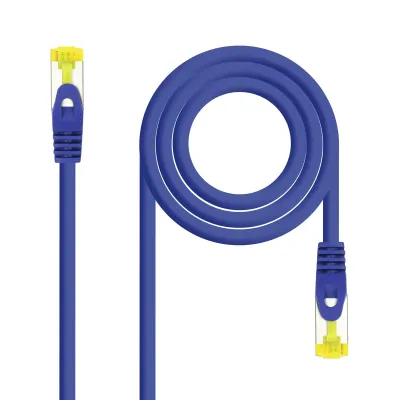 Nanocable Cable de Red RJ45 SFTP LSZH Cat.6A 25cm Azul Nanocable Cable de Red RJ45 SFTP LSZH Cat.6A 25cm Azul