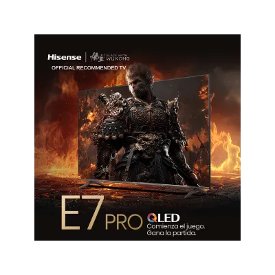 Hisense Serie E7NQ PRO QLED TV 4K 65E7NQ PRO 65" UHD 4K Gaming Hisense Serie E7NQ PRO QLED TV 4K 65E7NQ PRO 65" UHD 4K Gaming