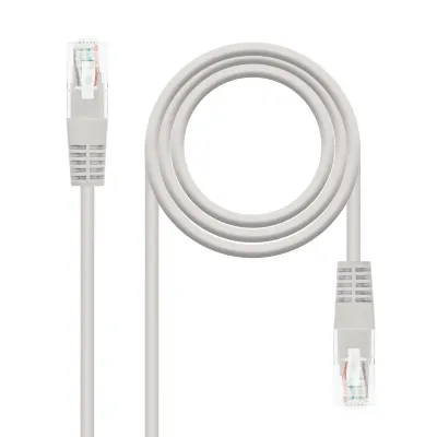 Nanocable Cable de Red UTP RJ45 CAT5E 10m Gris Nanocable Cable de Red UTP RJ45 CAT5E 10m Gris