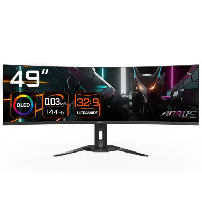 GIGABYTE AORUS Monitor de juegos curvo CO49DQ OLED - 5120x1440 GIGABYTE AORUS Monitor de juegos curvo CO49DQ OLED - 5120x1440