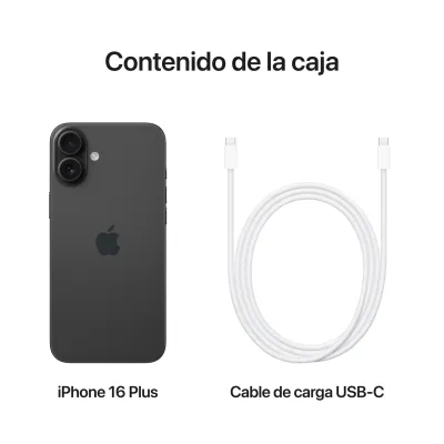 Apple Iphone 16 Plus 512GB Negro