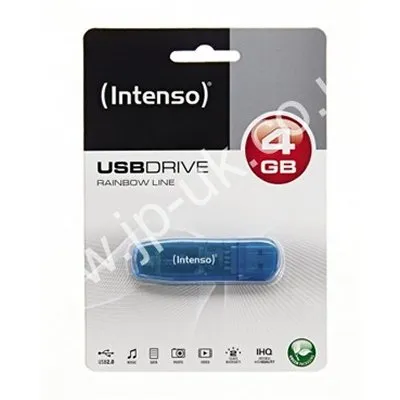 Intenso 3502450 lápiz usb rainbow line 4gb azul Intenso 3502450 lápiz usb rainbow line 4gb azul