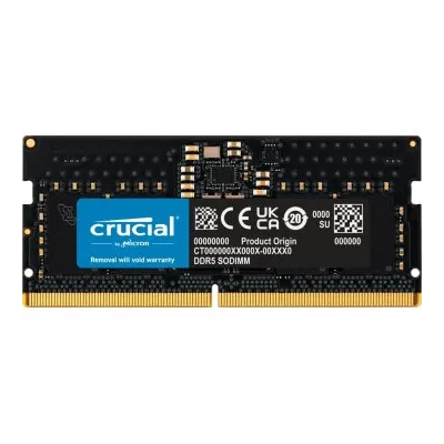 Crucial 8GB DDR5 a 5600MHz CL46 1.1v - Memoria SODIMM Crucial 8GB DDR5 a 5600MHz CL46 1.1v - Memoria SODIMM