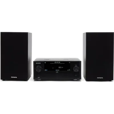 Aiwa MSBTU-500 Microcadena Bluetooth 50W Negra