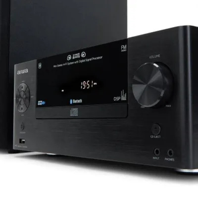 Aiwa MSBTU-500 Microcadena Bluetooth 50W Negra