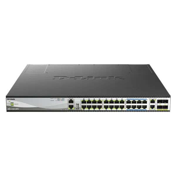 Switch Gestionable D-link Dms-3130-30ts 24x100/1000/2.5gbase-t / 2x100/1000/2.5g/5g/10gbase-t / 4 Puertos 10g/25g Sfp28